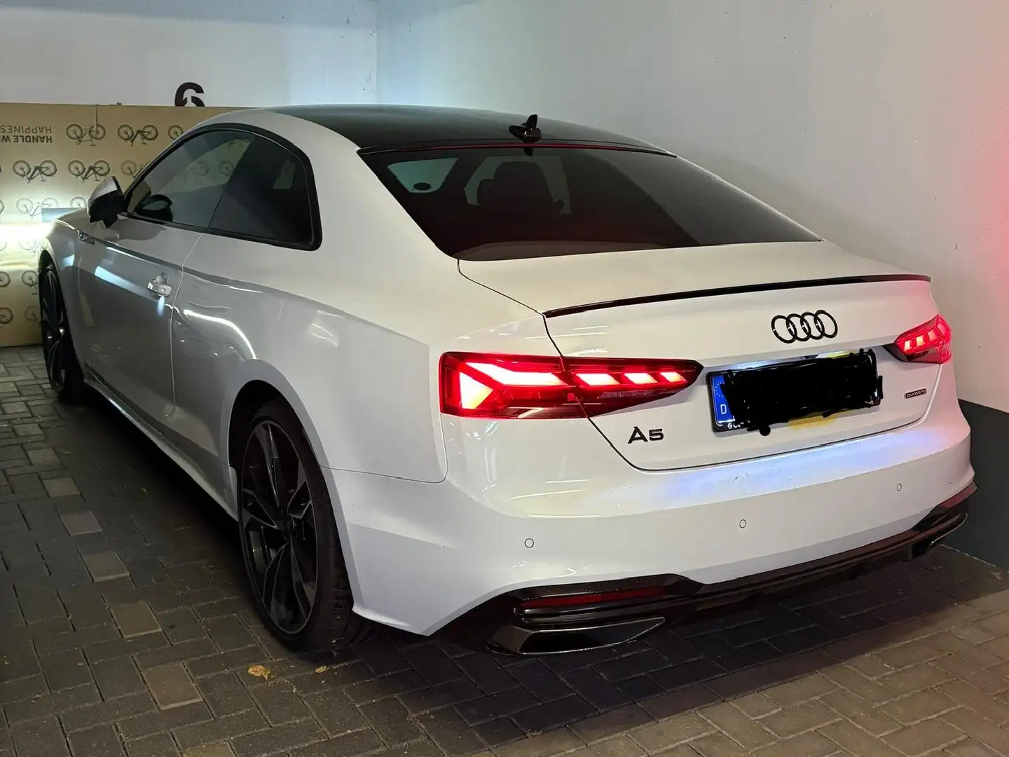 Audi A5 Competition, Standh., Massagesitz., 20 Z., Allrad Weiß - 2