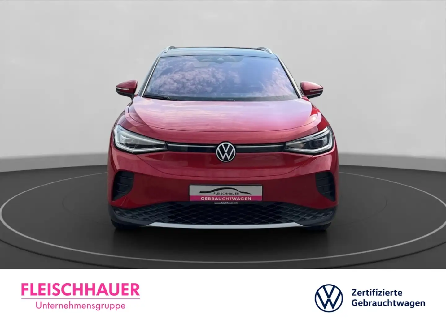 Volkswagen ID.4 Pro Wärmep. AHK HK-Subwoofer Kamera Matrix Ergo-Si Rot - 2