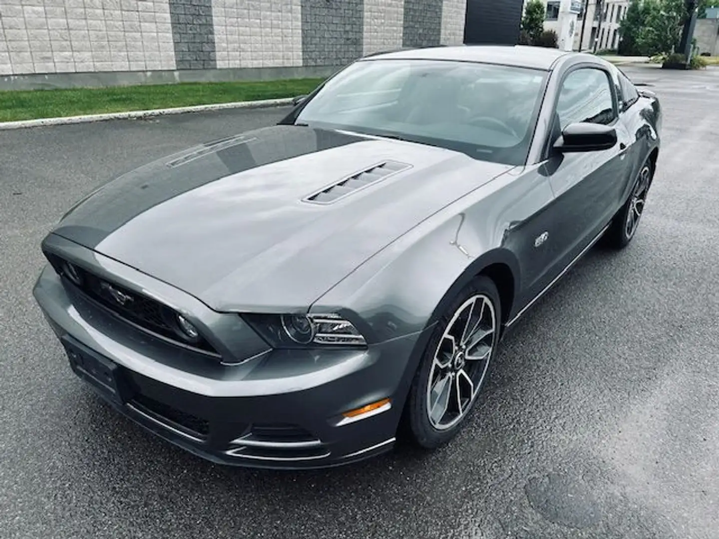 Ford Mustang GT V8 5,0L COYOTE PREMIUM AUTO Gris - 1