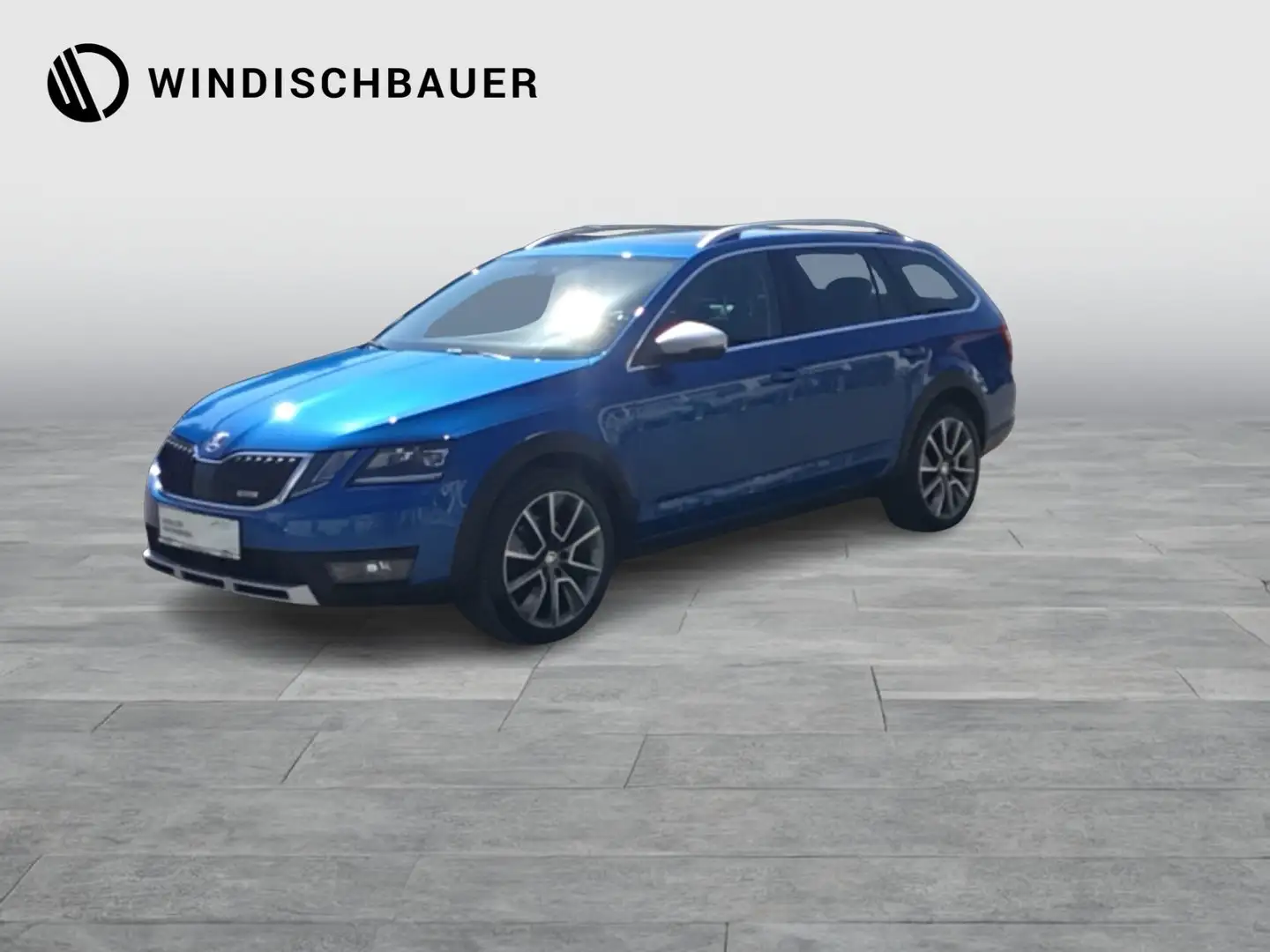 Skoda Octavia 4x4 SCOUT TDI DSG Blau - 1