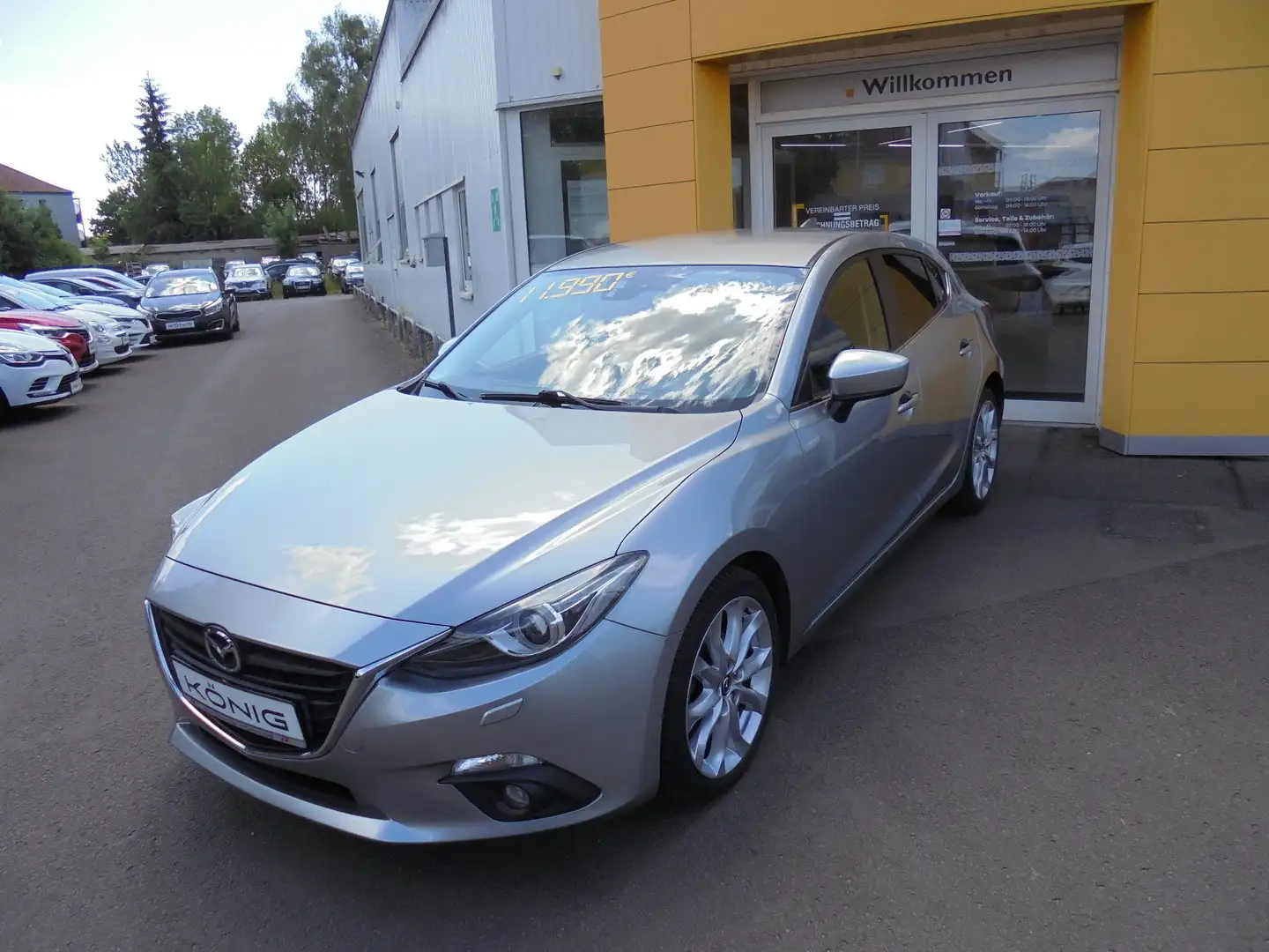 Mazda 3 Lim. 2.2 Skyactive-D 1 Gris - 1