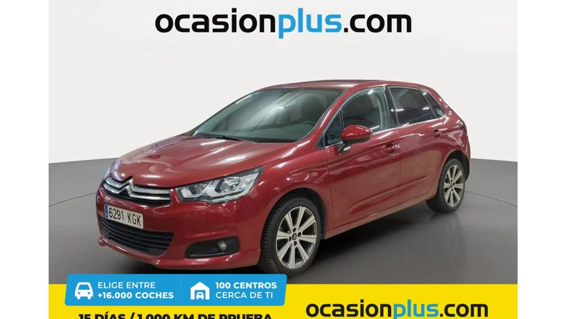 Citroen C4 1.6BlueHDI Tonic 100 Rosso - 1