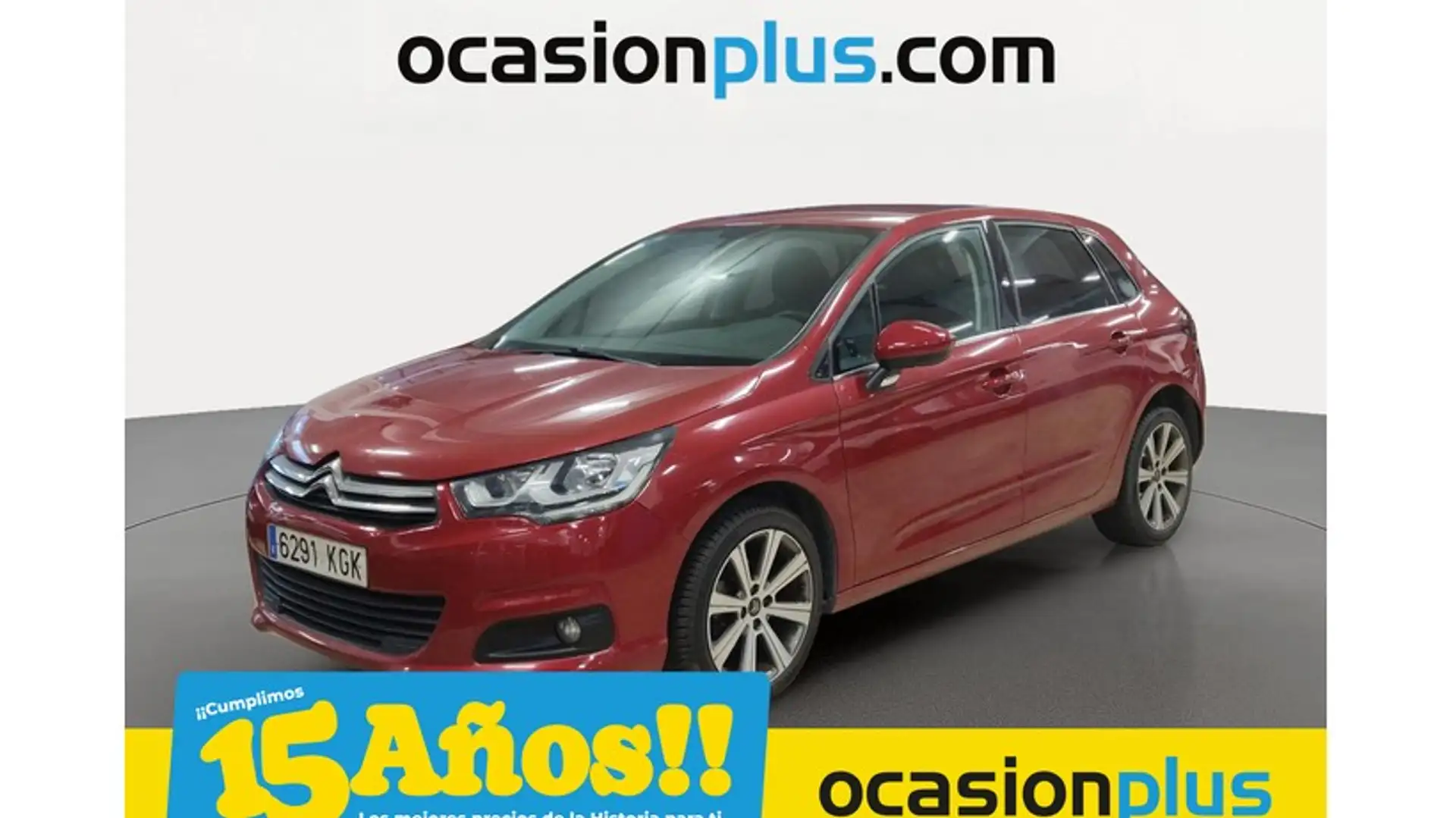 Citroen C4 1.6BlueHDI Tonic 100 Rouge - 1