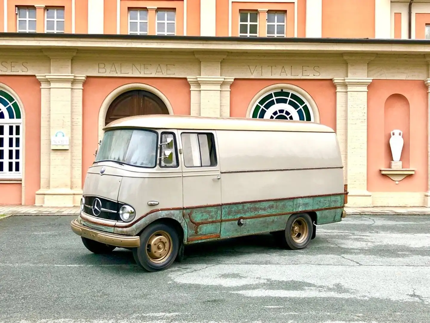 Mercedes-Benz T1 L319 anno 1960 Szary - 2