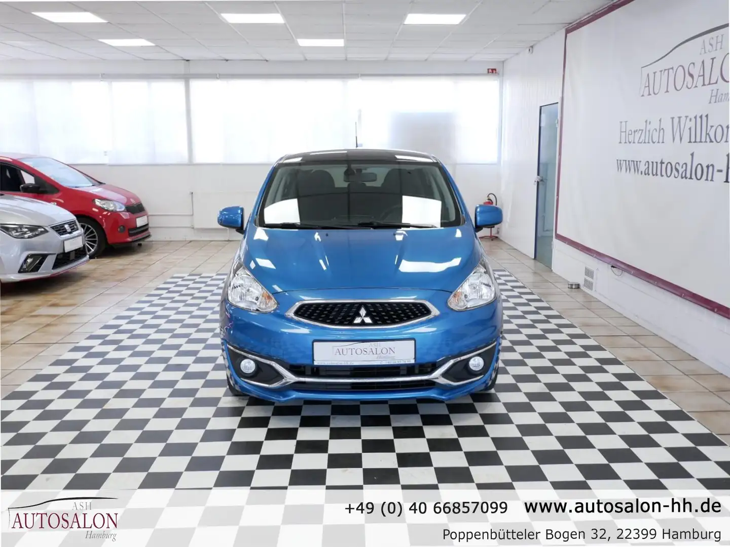 Mitsubishi Space Star Diamant Edition+*2Vorb*Mitsubis.Servicegep*Kamera* Blau - 2