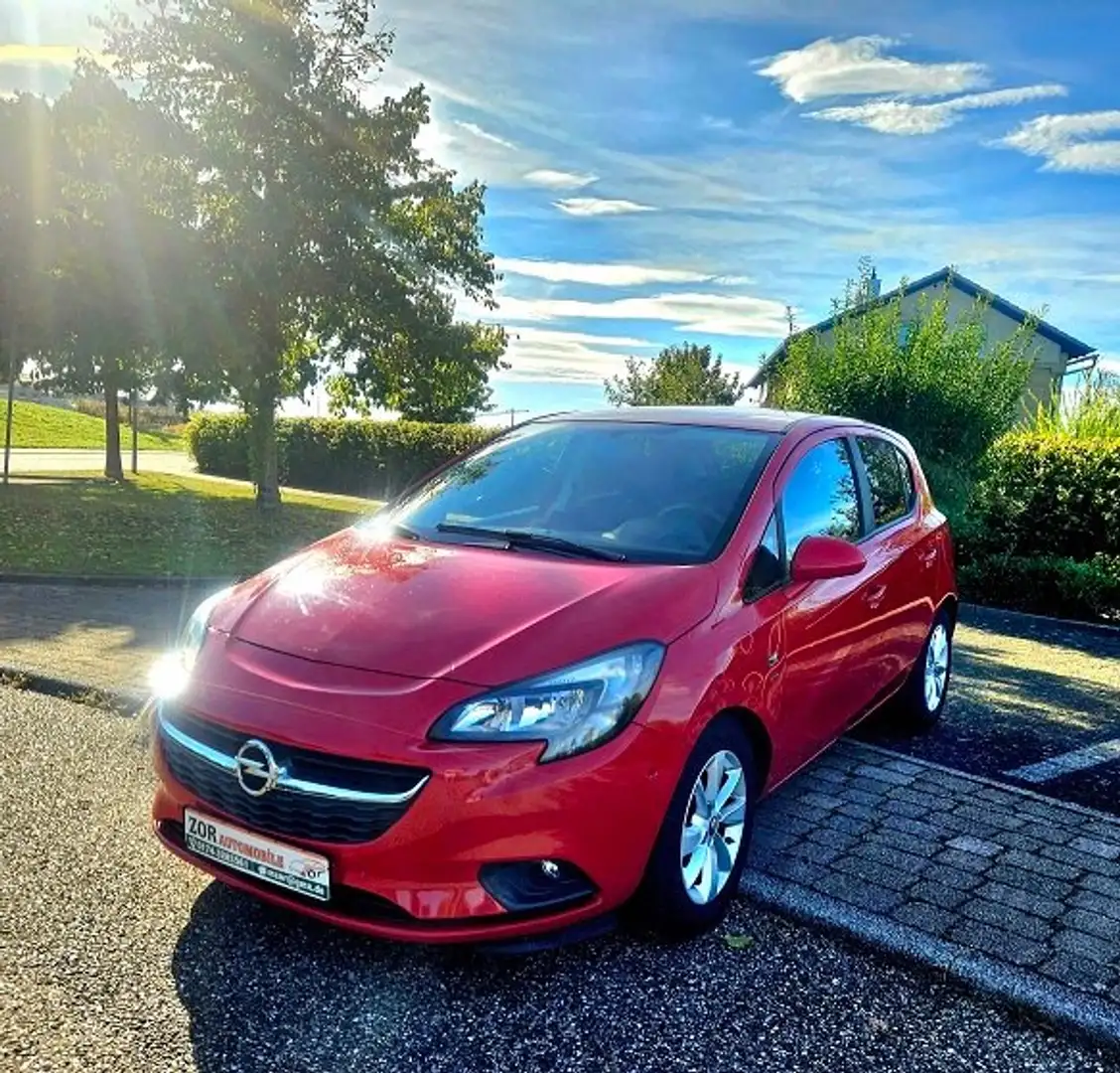 Opel Corsa Drive*Automatik*Scheckheft* Rouge - 1