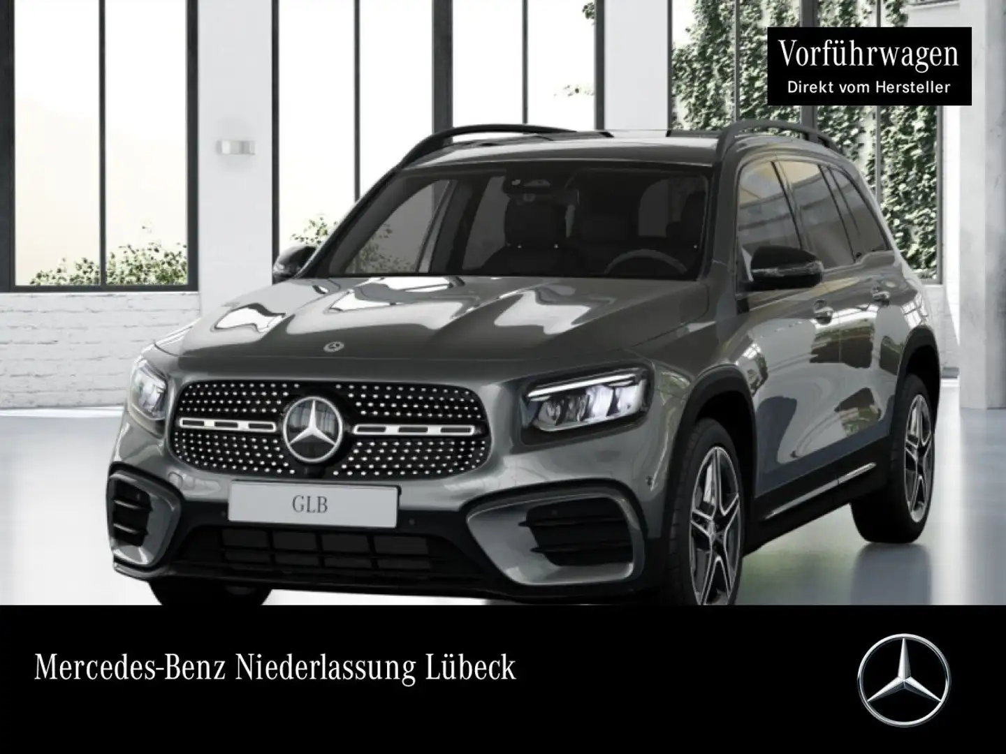 Mercedes-Benz GLB 200 AMG+NIGHT+PANO+360°+AHK+LED+19"+TOTW+7G Grau - 1
