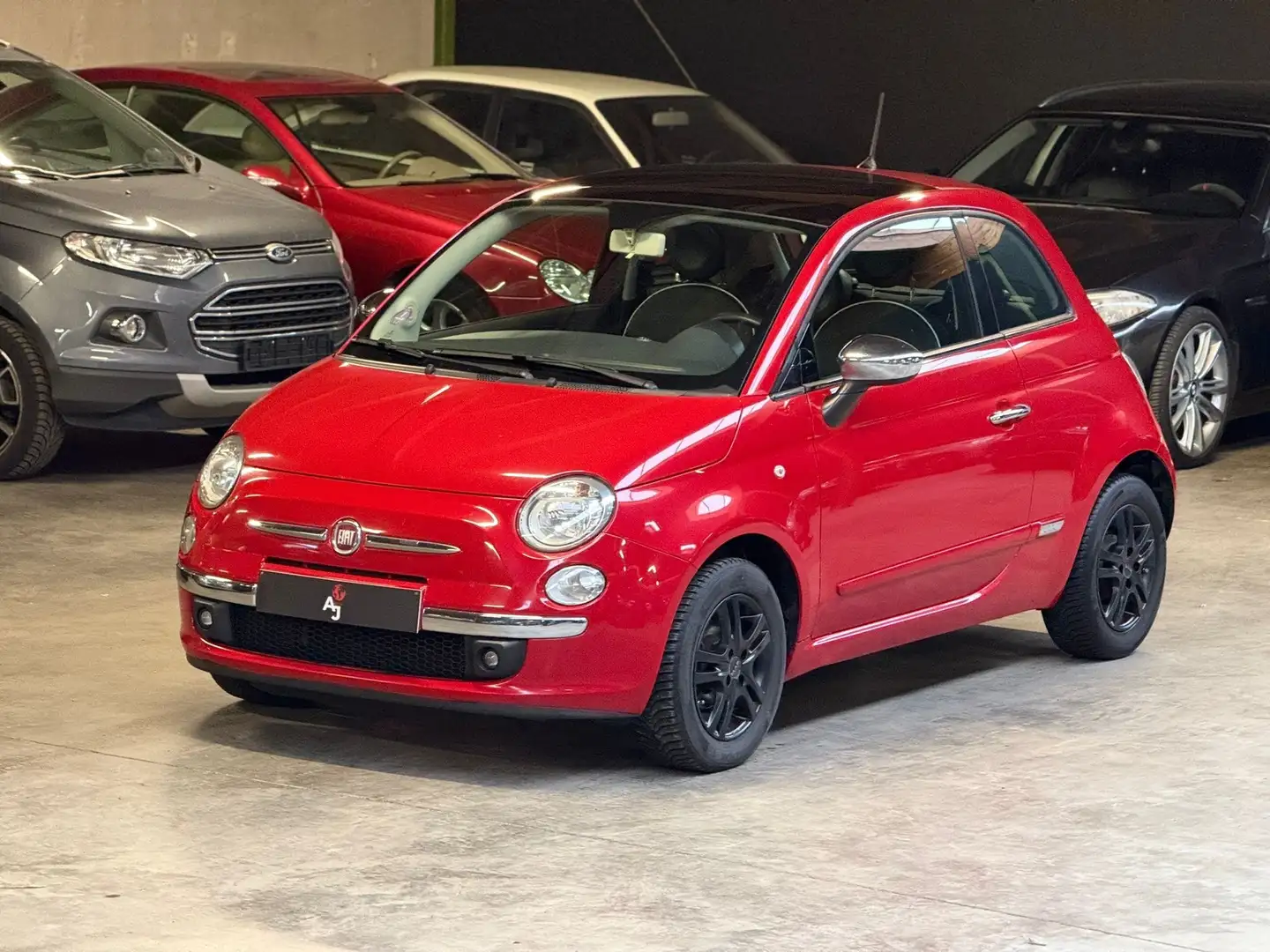 Fiat 500 1.2i Cult // Panorama // Garantie Rood - 1