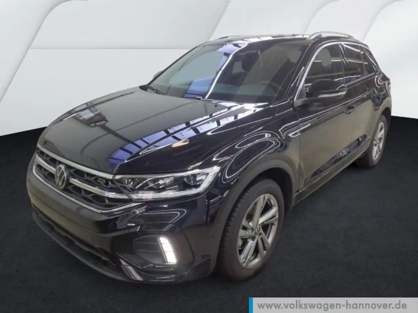 Volkswagen T-Roc 1.5 TSI DSG R-Line Navi AHK LED DigCockpit Schwarz - 2