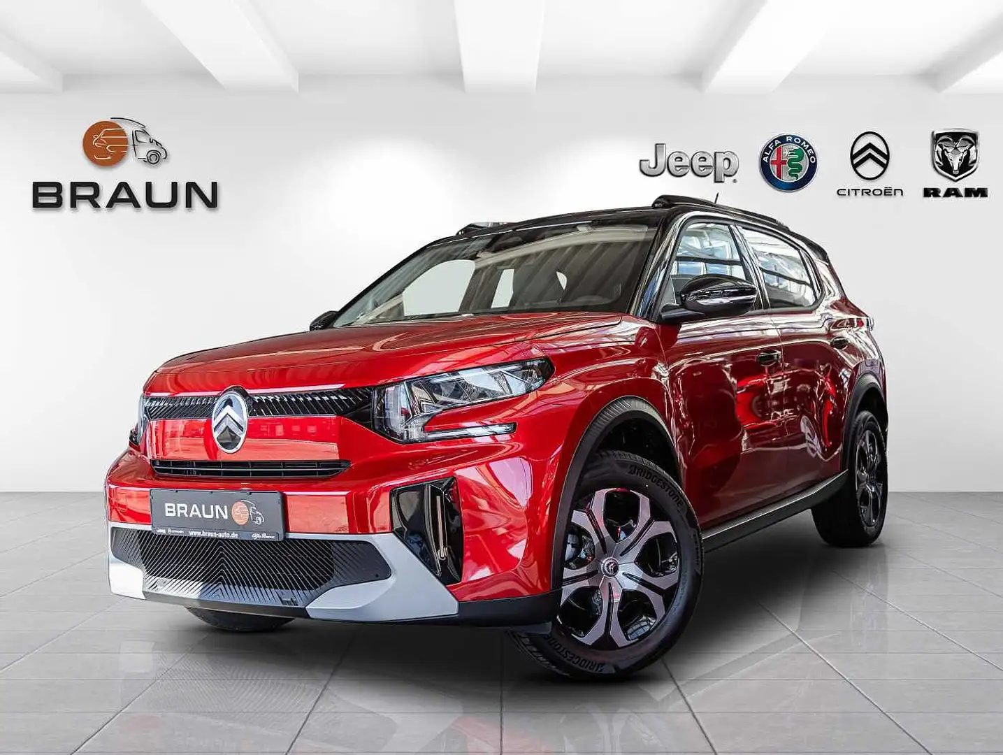 Citroen C3 Aircross Turbo 100 S&S PLUS Rot - 1