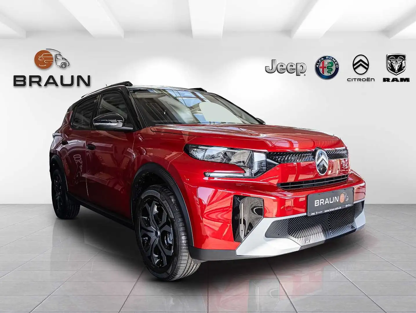 Citroen C3 Aircross Turbo 100 S&S PLUS Rot - 2