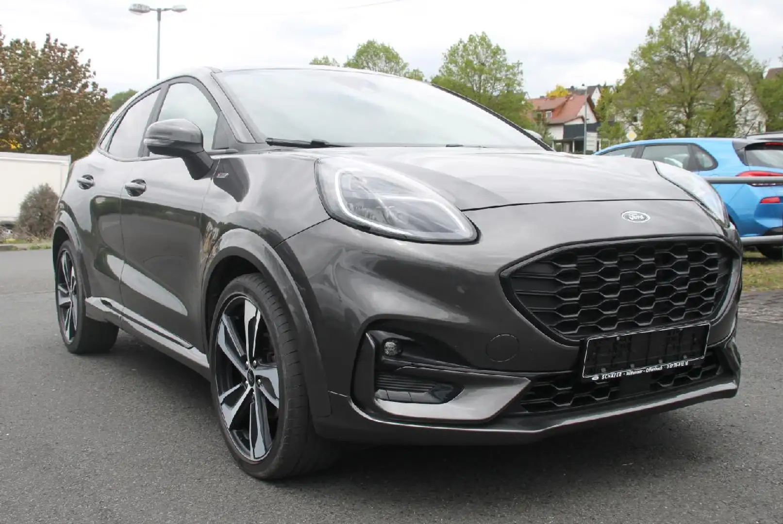Ford Puma Hybrid ST-Line X+LED+SHZ+LHZ+LMF+NAVI+KLIMA+ Gris - 2