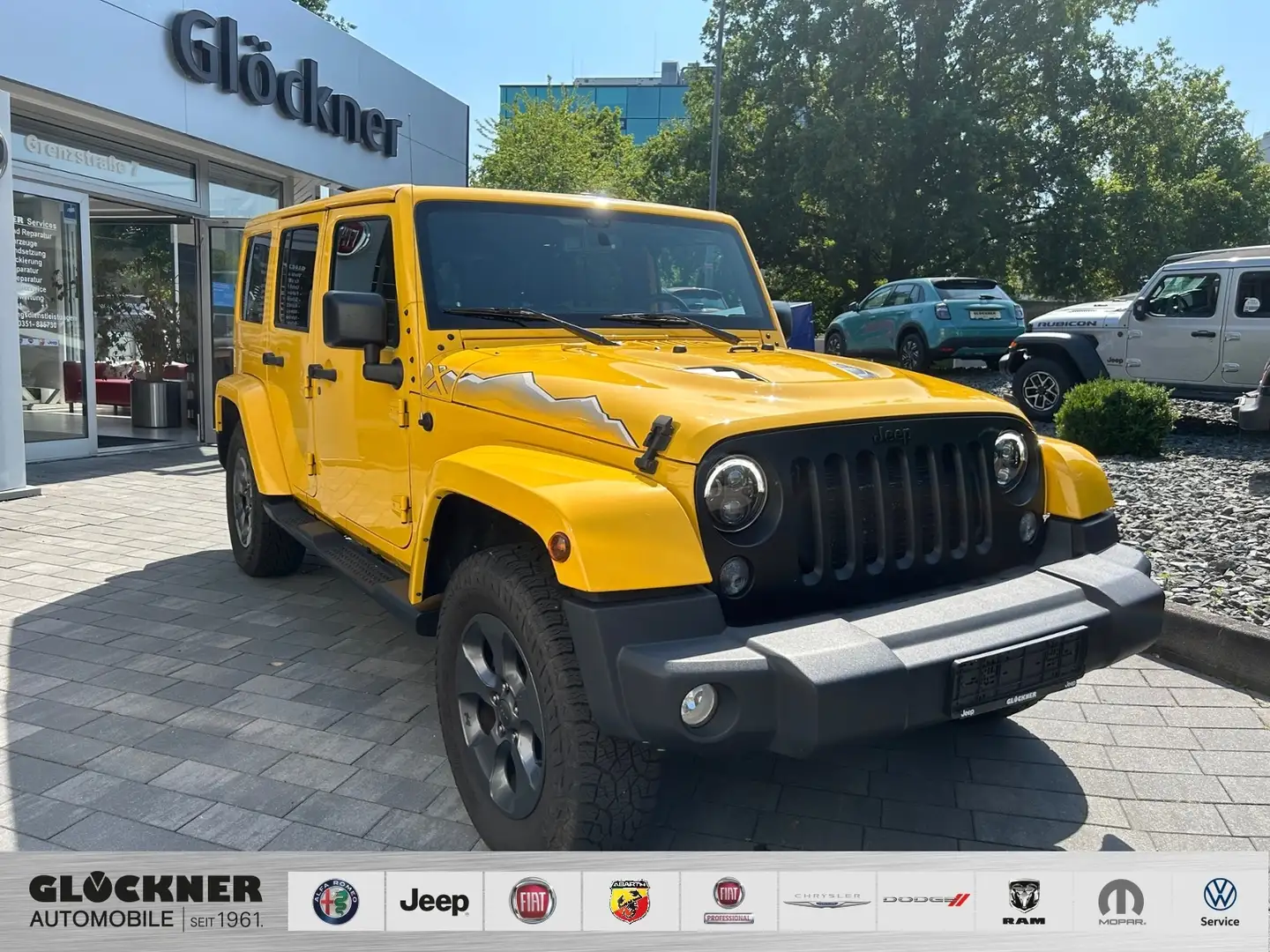 Jeep Wrangler Unlimited X 2.8CRD AT X Mountain Gelb - 1