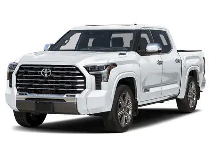 White 2026 Toyota Tundra Hybrid Pickup Truck Four-Wheel Drive Automatic