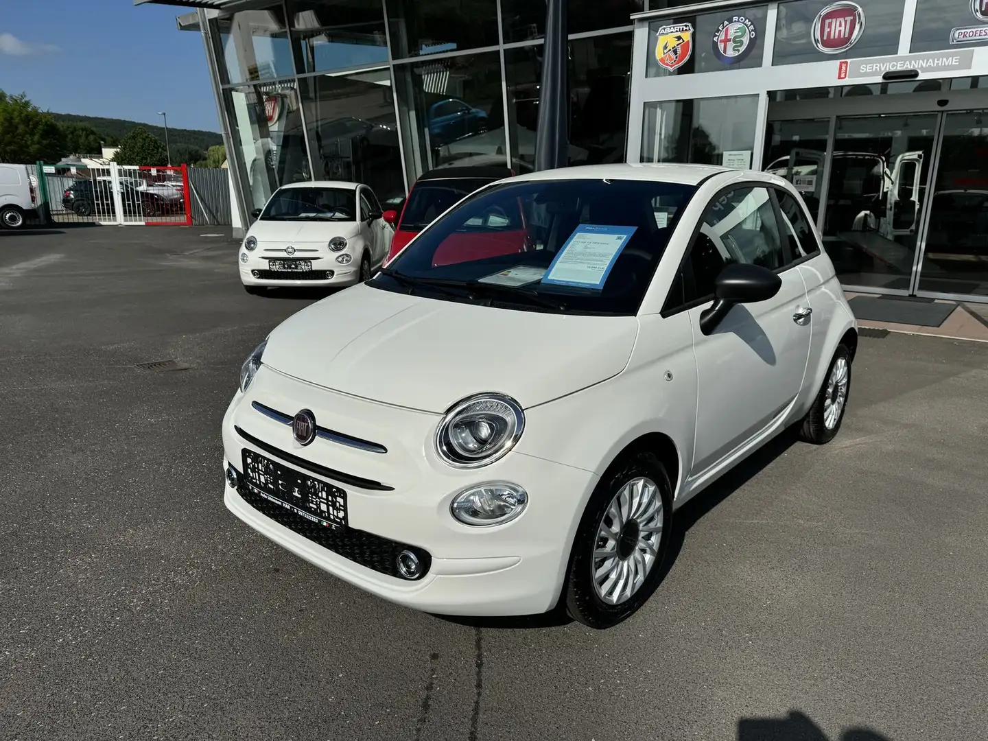 Fiat 500 1,0 70PS Klima... Wit - 1