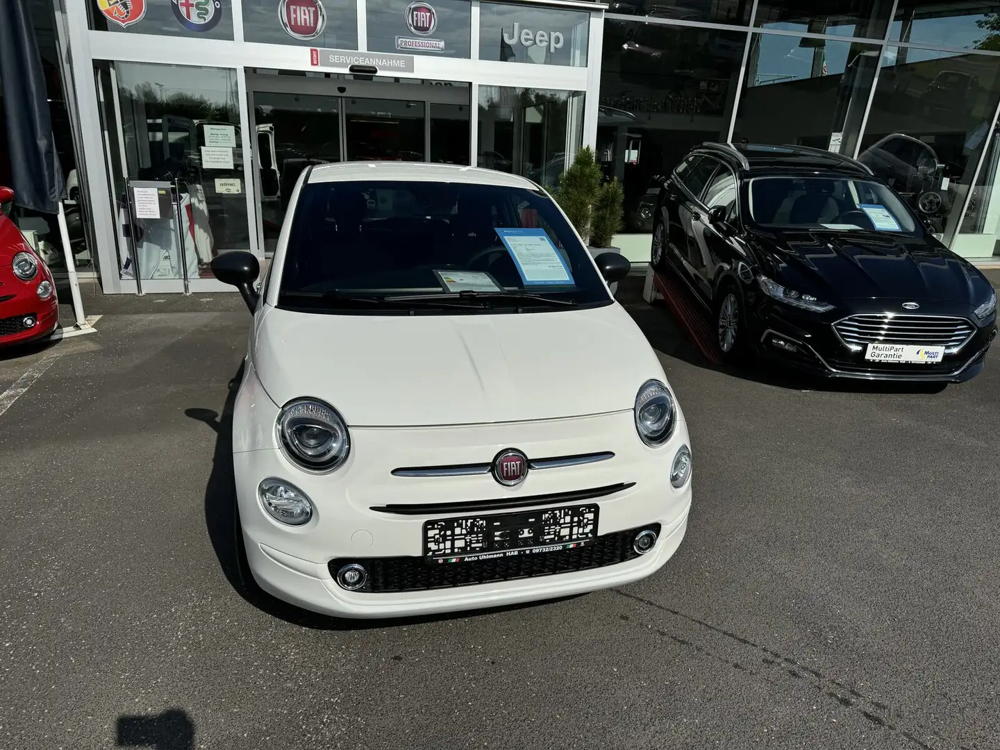 Fiat 500 1,0 70PS Klima... Wit - 2