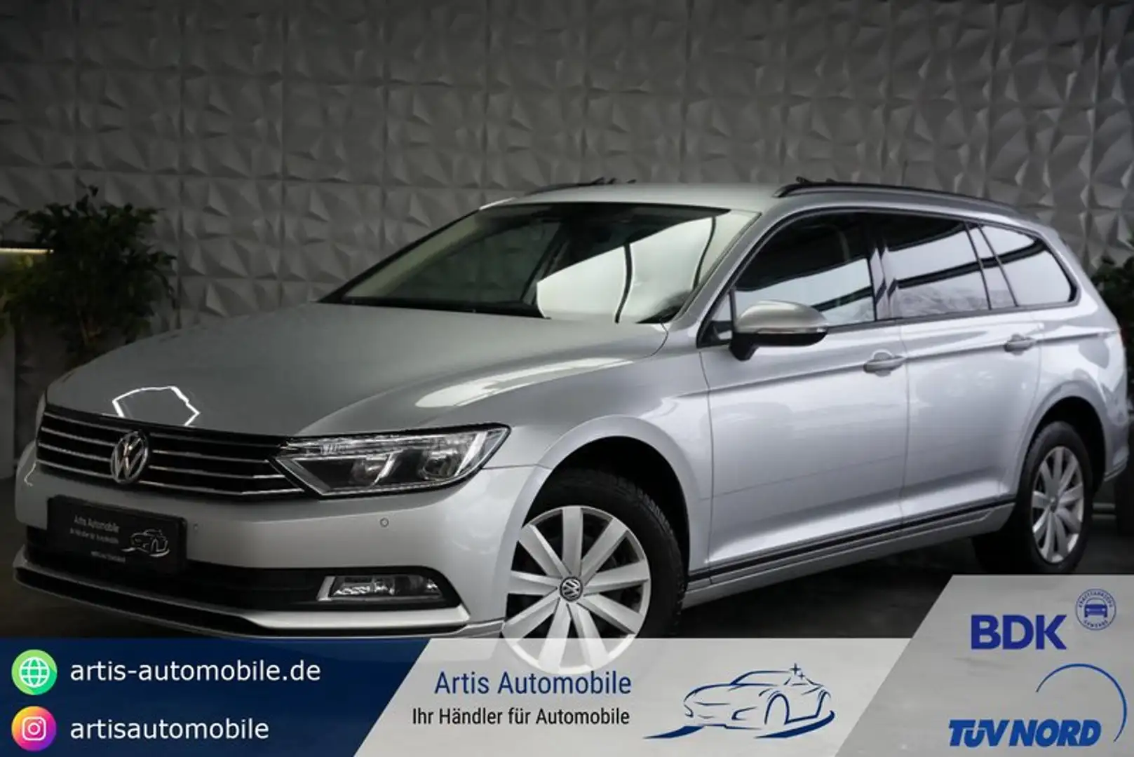 Volkswagen Passat KLIMA*SITZHEIZUNG*1.HAND* Silber - 1