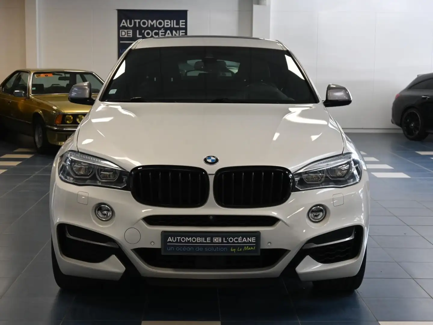 BMW X6 F16 M50d 381 ch A Blanc - 2