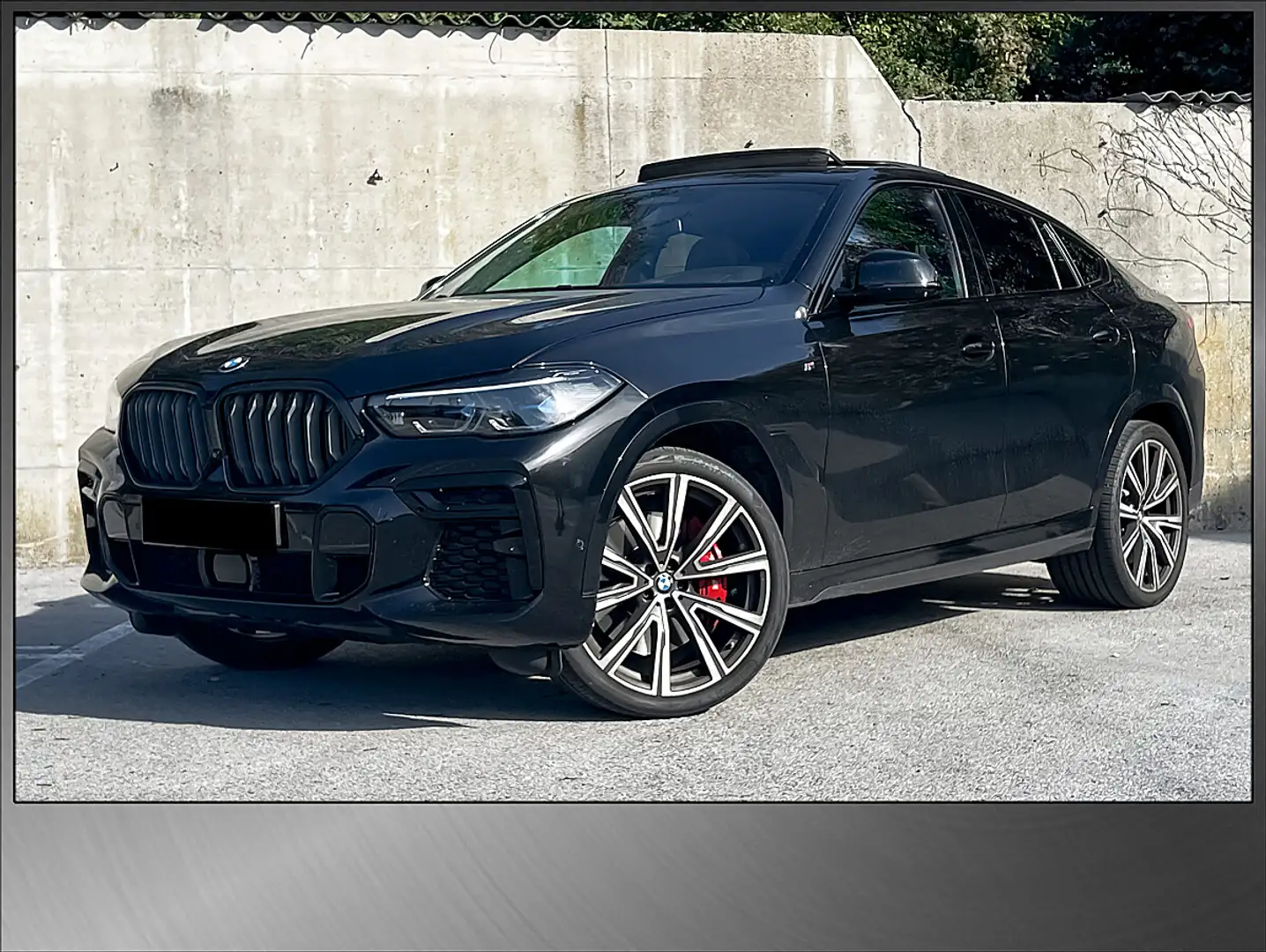 BMW X6 xDrive40d /M-Sport/360°/Pano/Sitzklima/Apple Ca... Schwarz - 1