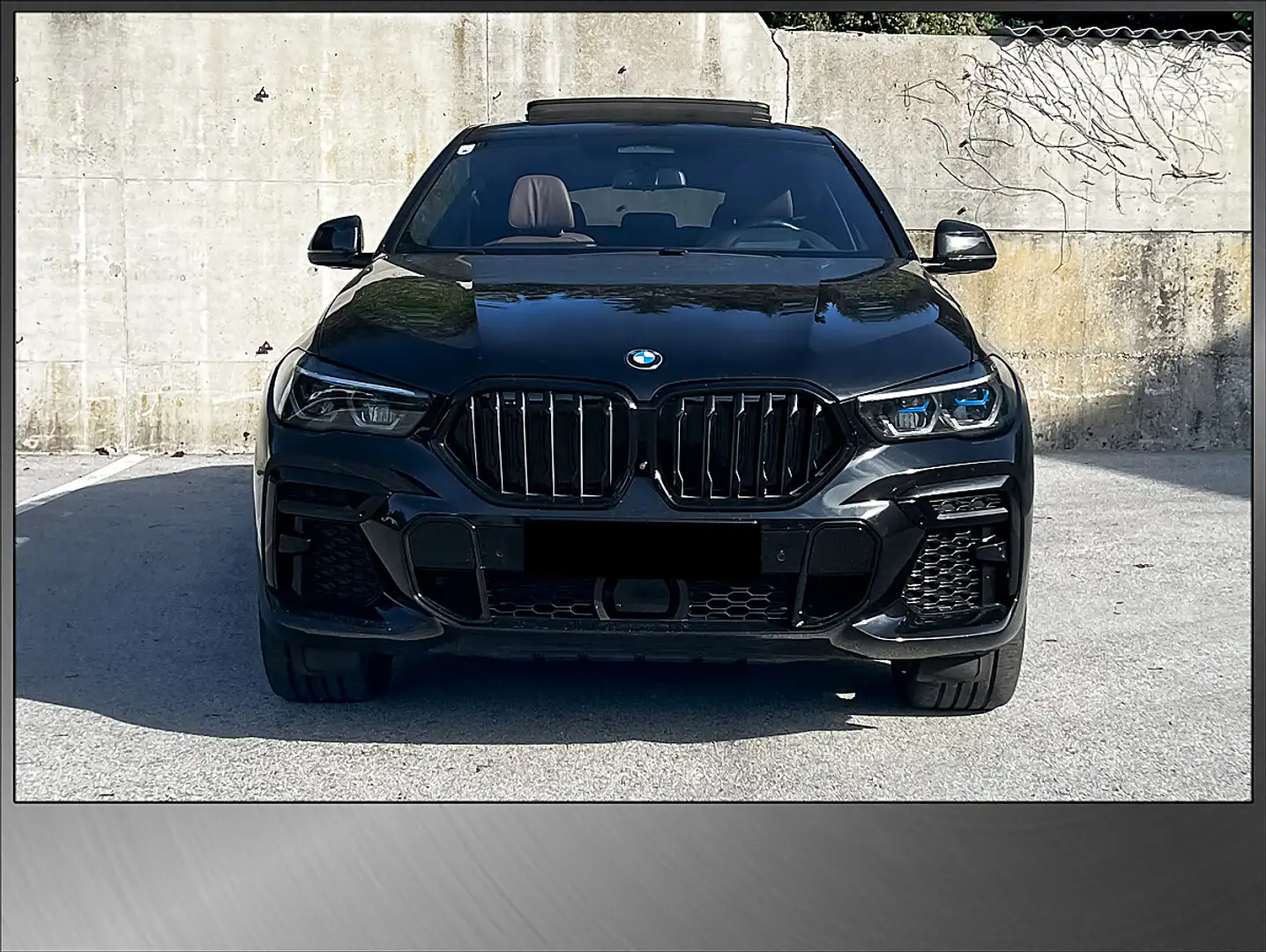BMW X6 xDrive40d /M-Sport/360°/Pano/Sitzklima/Apple Ca... Schwarz - 2