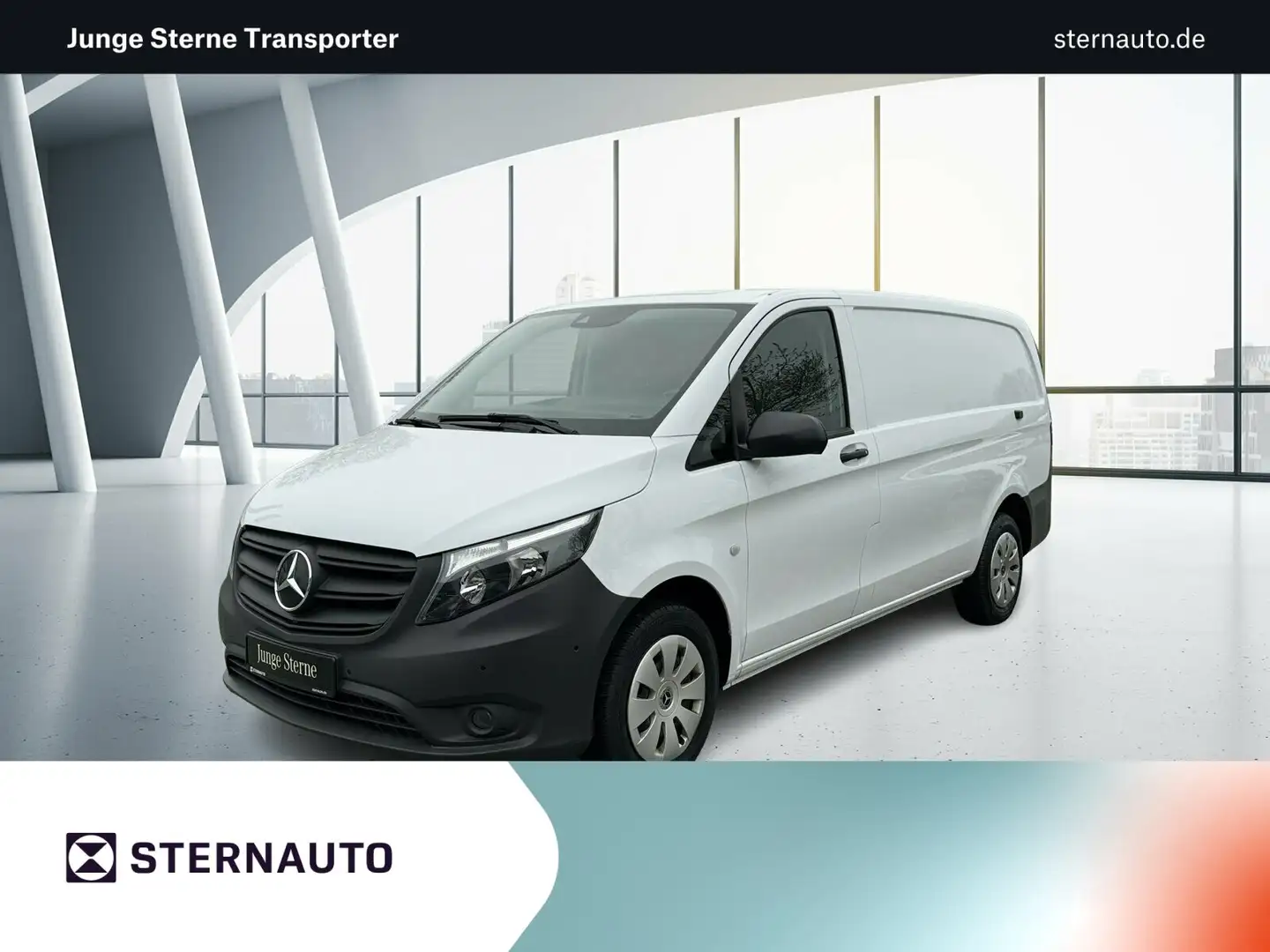 Mercedes-Benz Vito Vito 114 KA/L Navi Klima AHK Kamera  Pro Basic/BC Weiß - 1