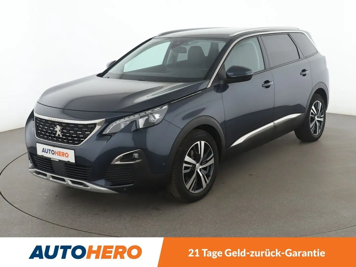 Peugeot 5008 1.6 Blue-HDi Allure *NAVI*LED*CAM*SHZ*TEMPO*ALU* Blau - 1