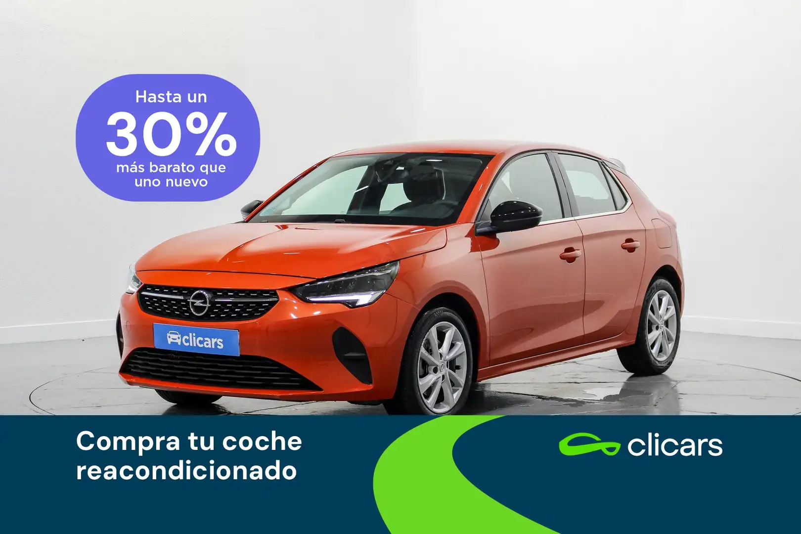 Opel Corsa 1.2T XHT S/S Elegance AT8 100 Naranja - 1