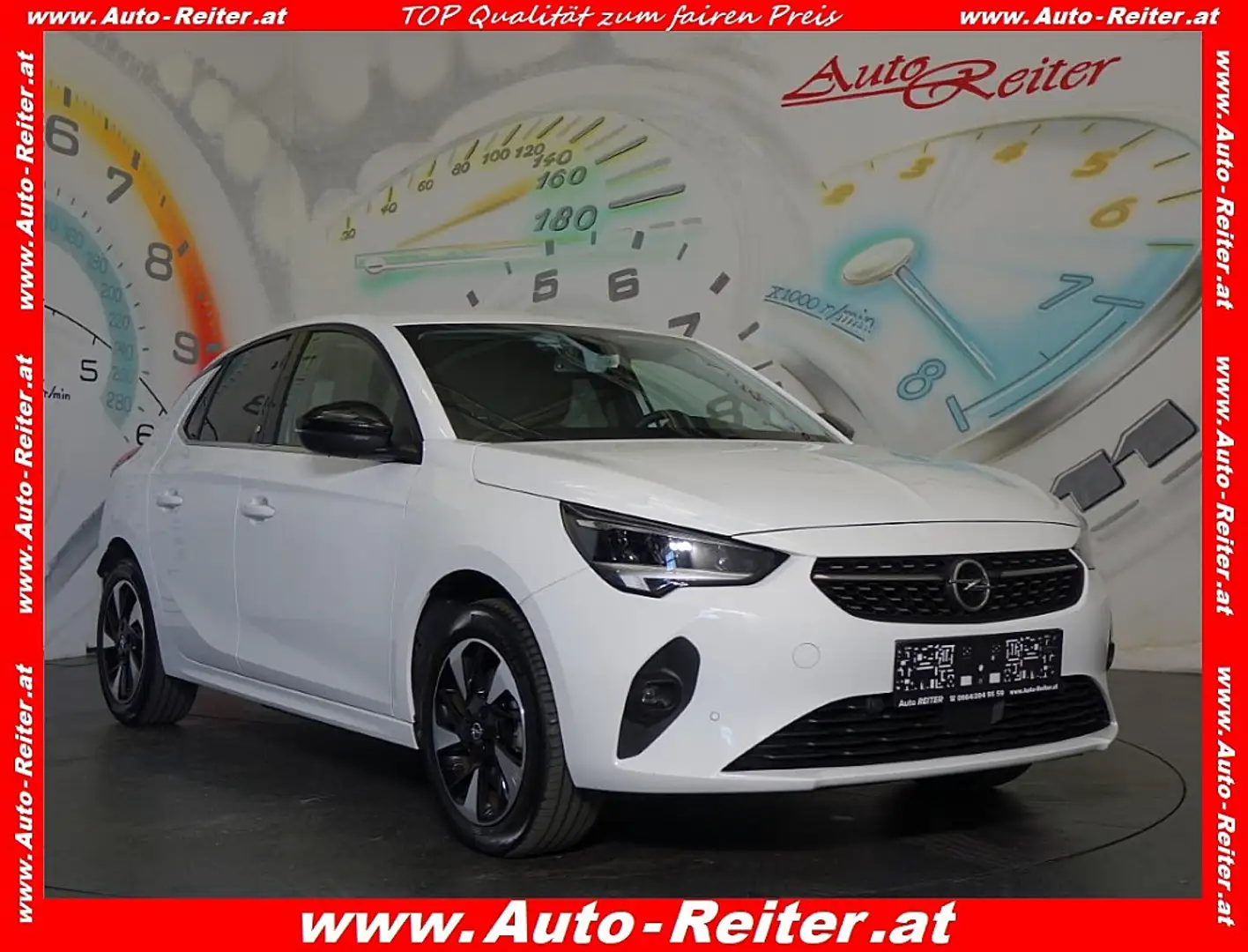 Opel Corsa-e 50kWh e-Elegance *LED, KLIMATRONIC, RFK + PDC* Weiß - 1
