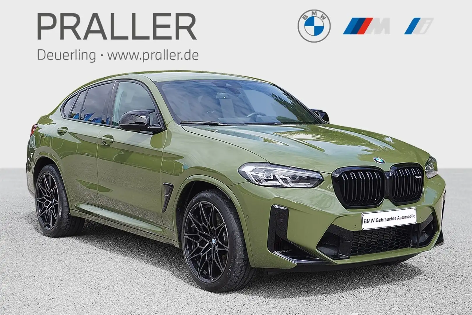 BMW X4 M M Competition INDIVIDUAL Head-Up Kamera HarmanKard Grün - 1