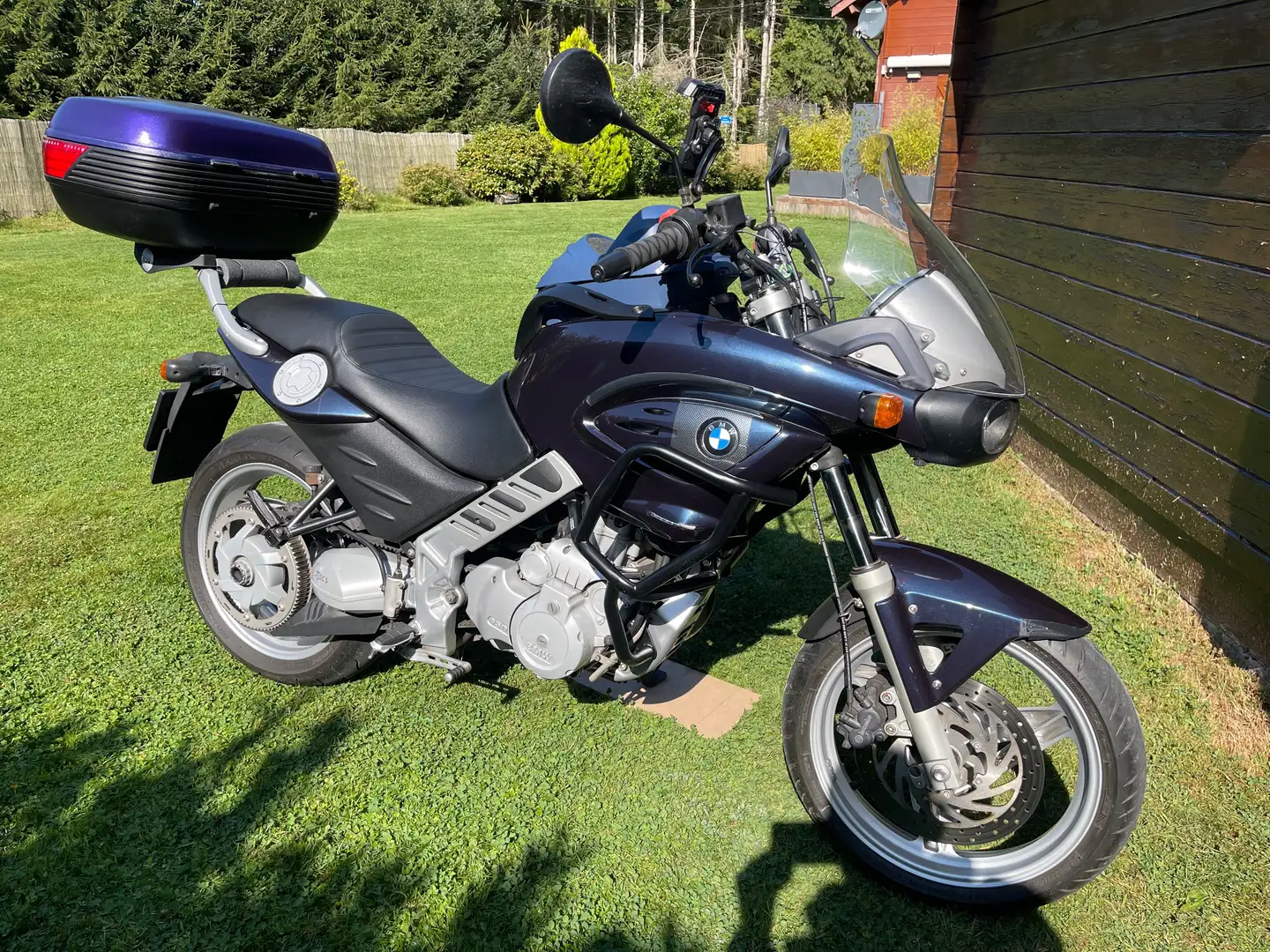 BMW F 650 CS Scraver Blauw - 1