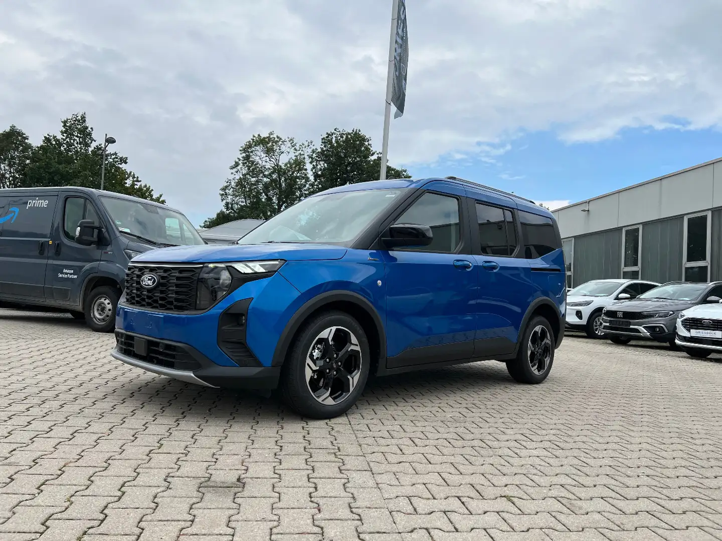 Ford Tourneo Courier 1.0 EcoBoost Active Navi ACC Alu Blue - 1