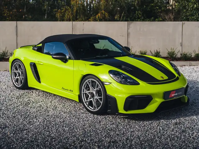 Porsche 718 Spyder RS / Weissach / PTS Acidgreen / PCCB
