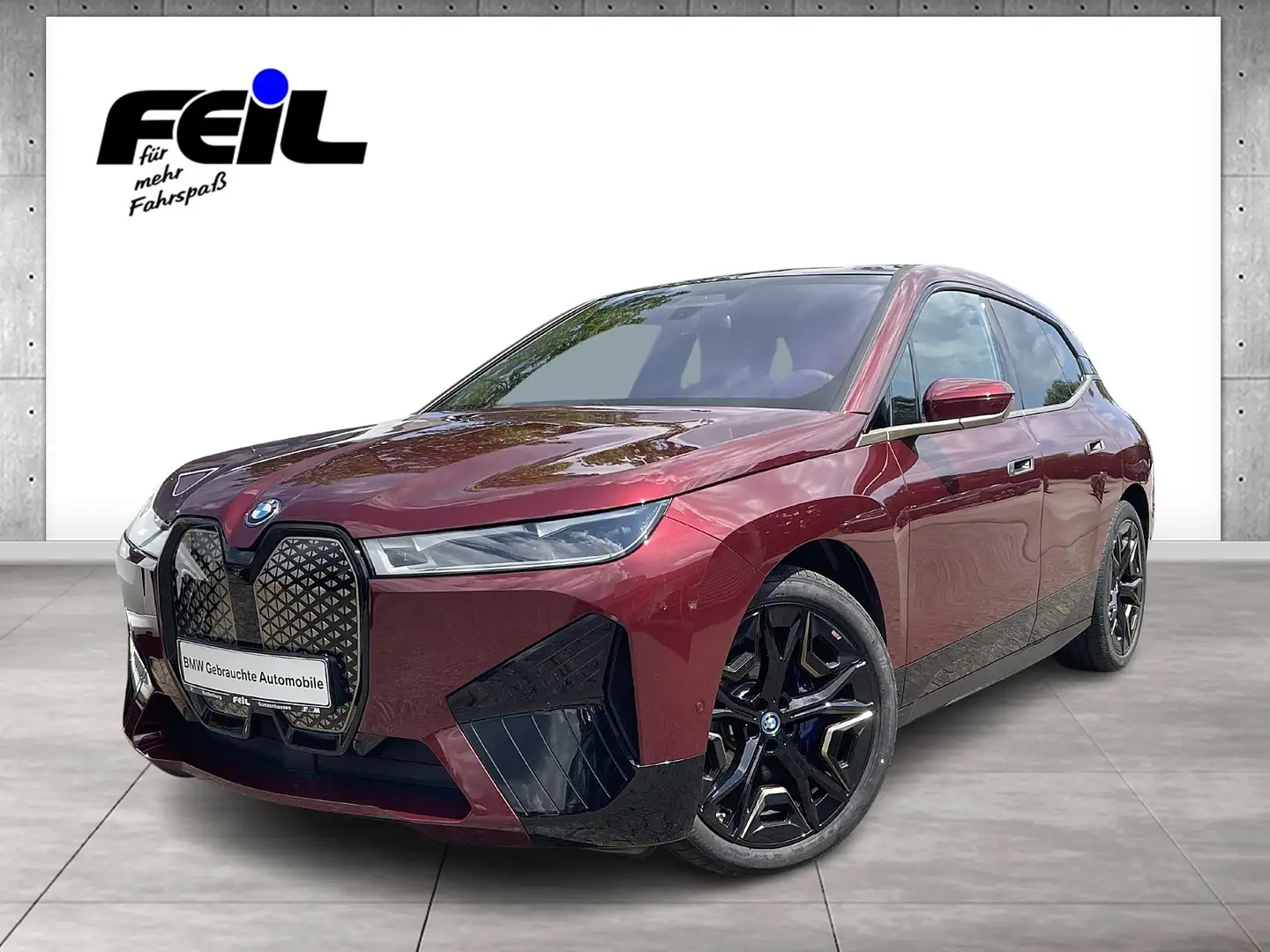 BMW iX xDrive50   Sportpaket B&W Surround Head-Up Rosso - 1