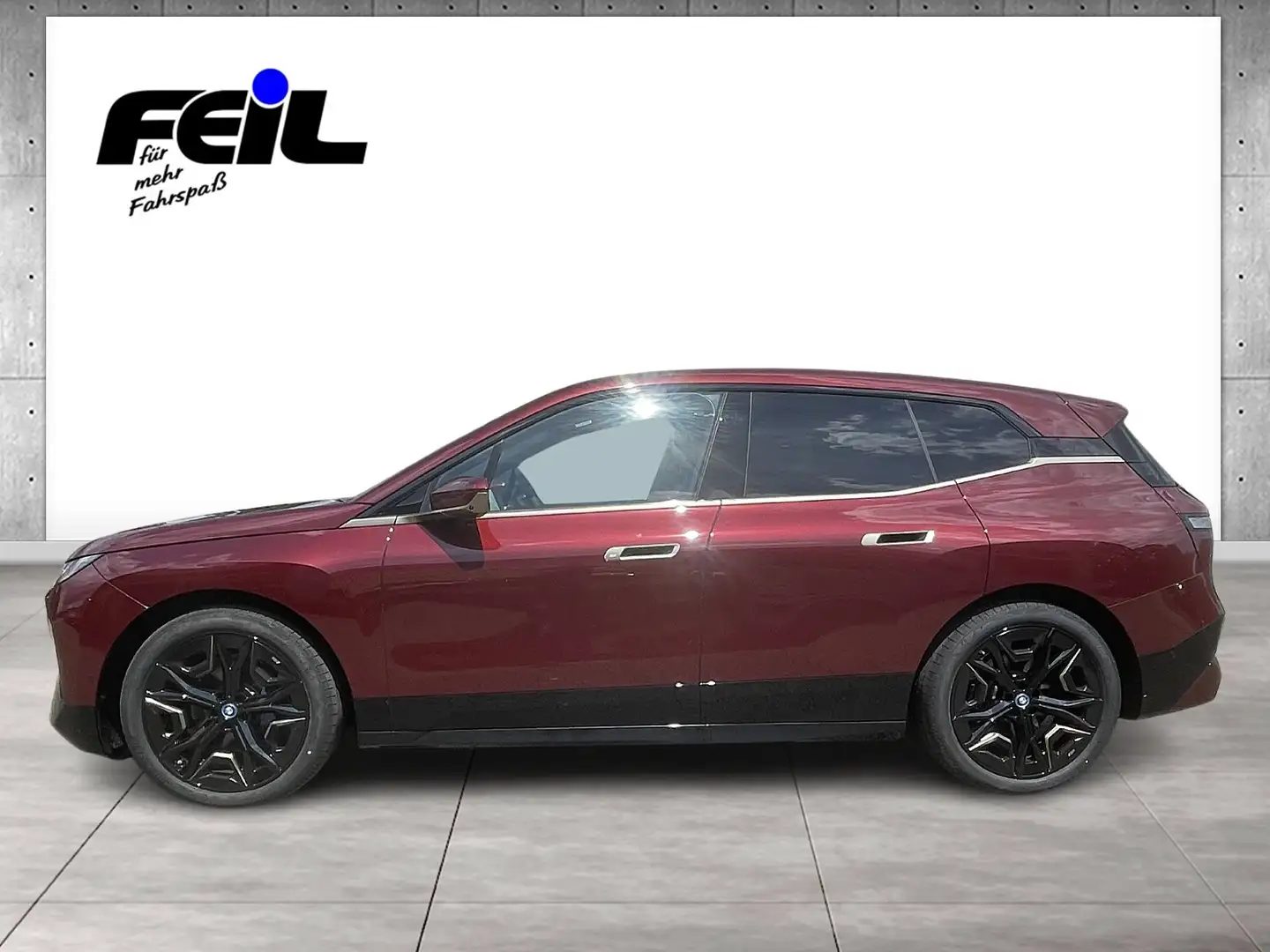 BMW iX xDrive50   Sportpaket B&W Surround Head-Up Rosso - 2