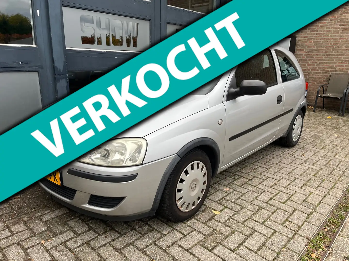 Opel Corsa 1.2-16V Rhythm Gris - 1