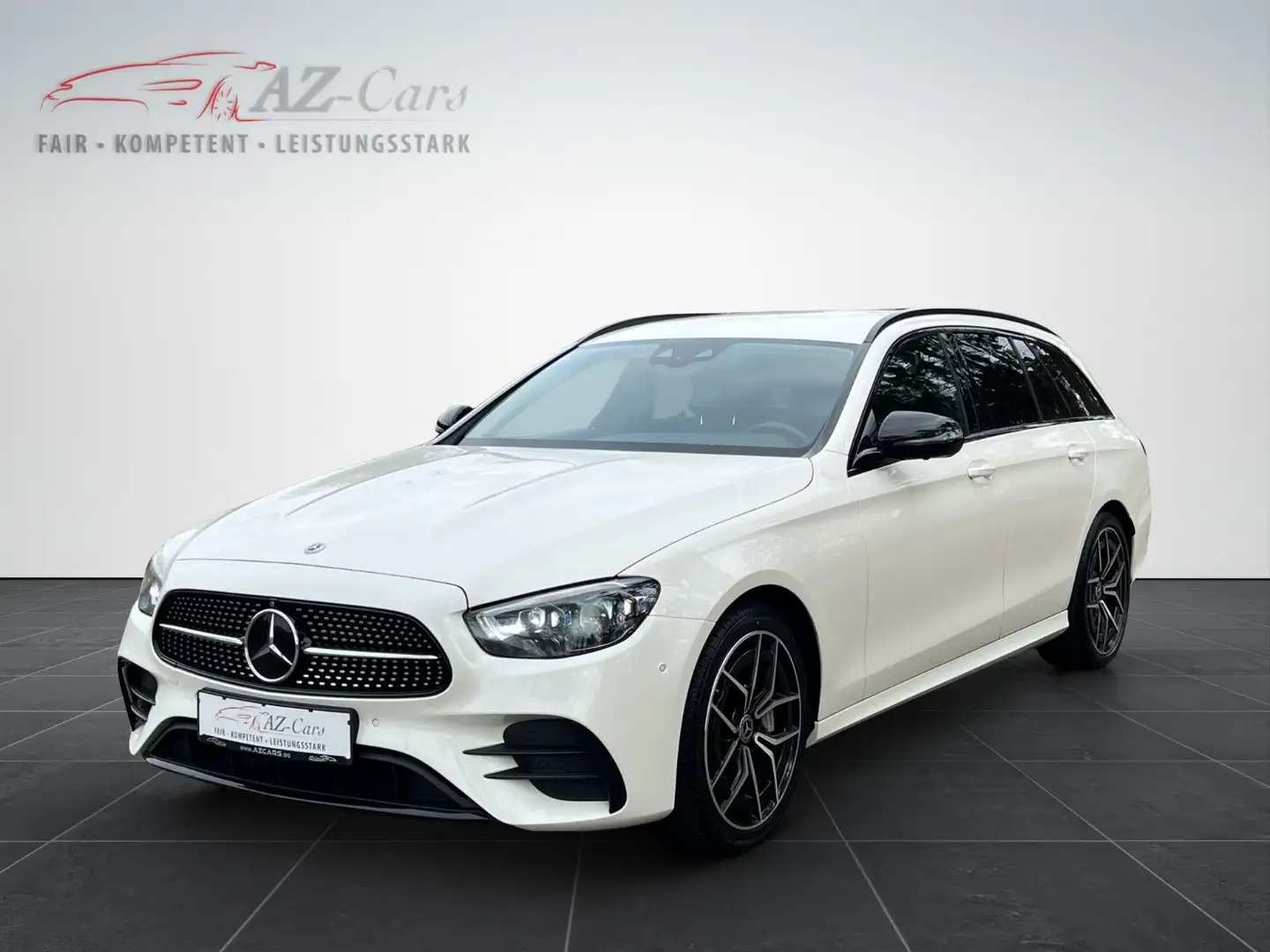Mercedes-Benz E 400 d T 4M *1.HD*AMG*NIGHT*LED*MBUX*AHK*DISTR.+ Blanc - 2