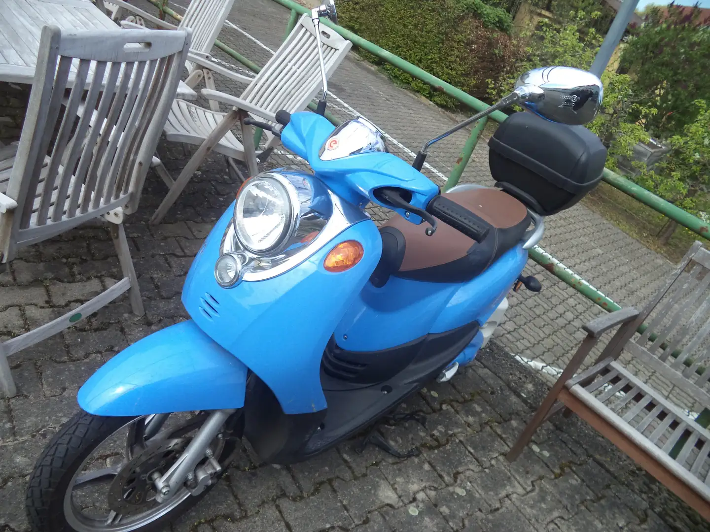 Econelo Classic-Line NOVI C 1500 Elektro-Roller Bleu - 2