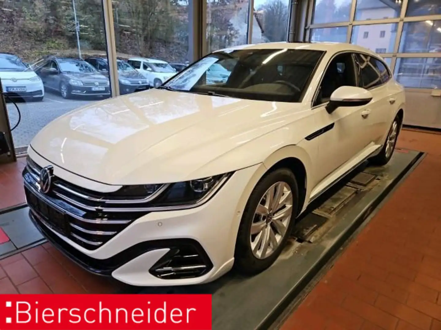 Volkswagen Arteon SB 2.0 TDI DSG 4Mo R-Line PANO LEDER STAN Weiß - 2