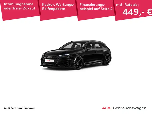 Audi RS4 2,9 V6 TFSI Sportdiff. Matrix LED
