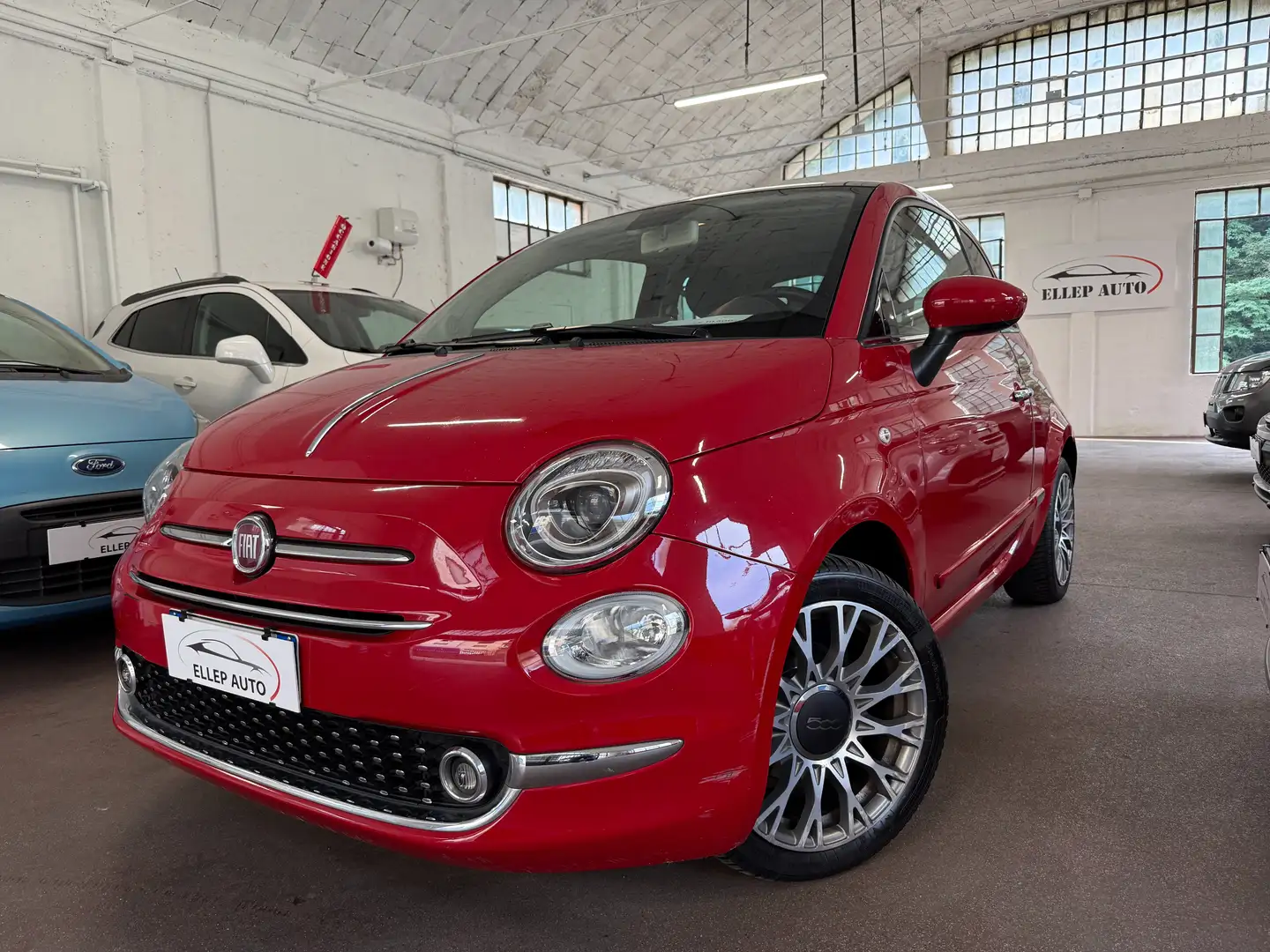 Fiat 500 UNICA PROPRIETARIA - Apple CarPlay Rouge - 1