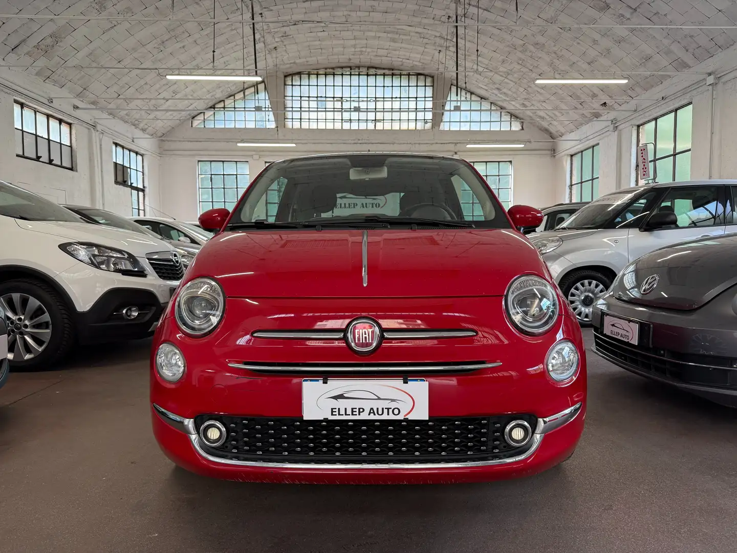Fiat 500 UNICA PROPRIETARIA - Apple CarPlay Rouge - 2