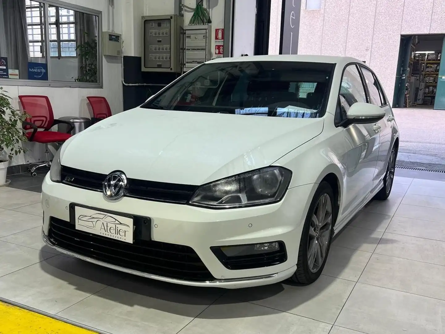 Volkswagen Golf Golf VII 2013 5p 1.6 tdi (bline Business 110cv dsg Wit - 2