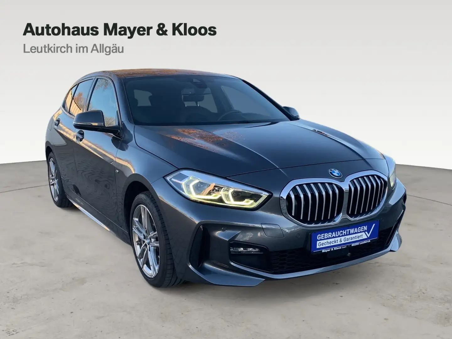 BMW 118 i M Sport HiFi LED WLAN Tempomat Klimaaut. Gris - 1