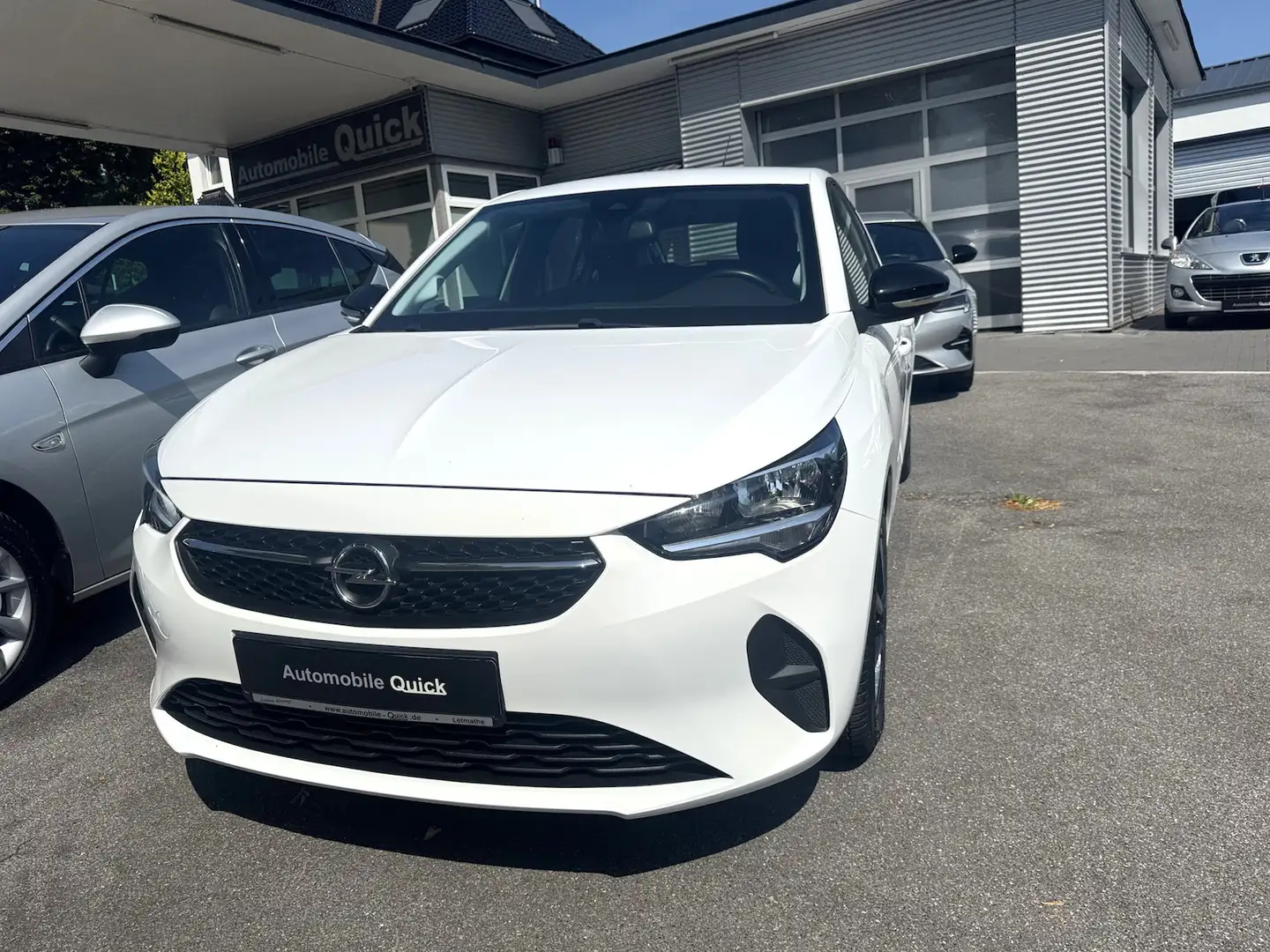 Opel Corsa F 1.2 Edition* PDC*Tempomat*Alu+Allwetter* Blanc - 2