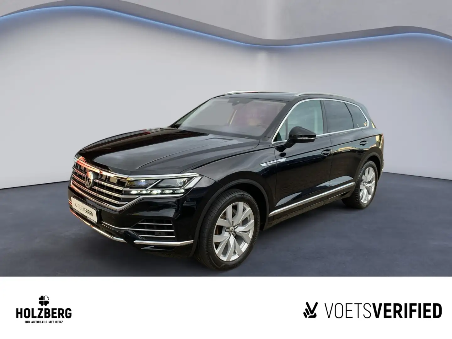 Volkswagen Touareg 3.0 TDI V6 Elegance 4Motion PANO+STHZ+AHK+HUD+M... Noir - 1