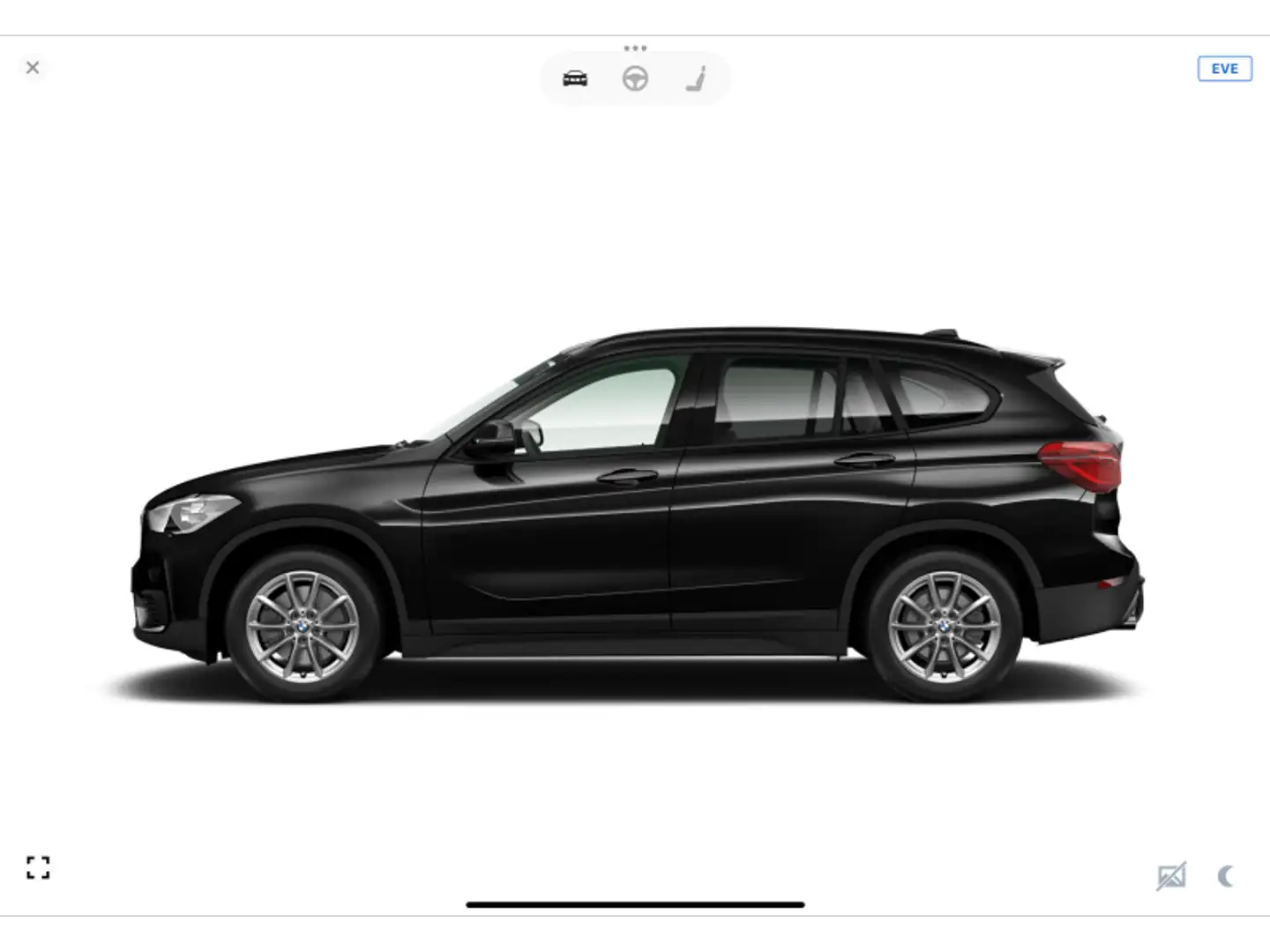 BMW X1 X1 sDrive18i Noir - 2