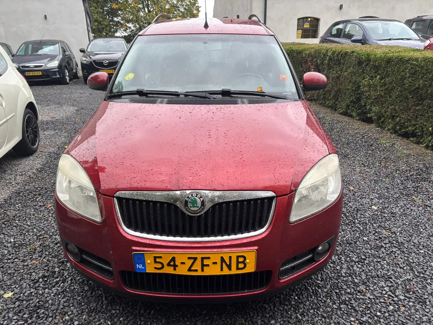 Skoda Roomster 1.4-16V Style AIRCO LET OP!!! DRUKGROEP HOORBAAR Rood - 2
