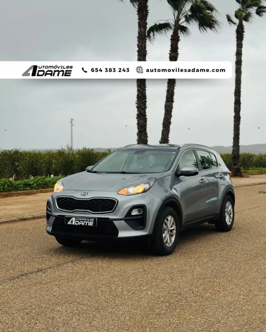 Kia Sportage 1.6 MHEV Business 4x2 115 Gris - 1
