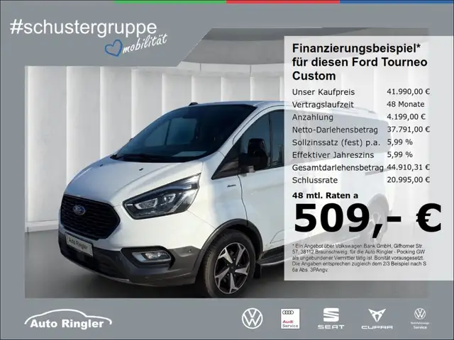 Ford Tourneo Custom Kombi 2.0 TDI Automatik 320 L1 Active 8Sitzer Lede