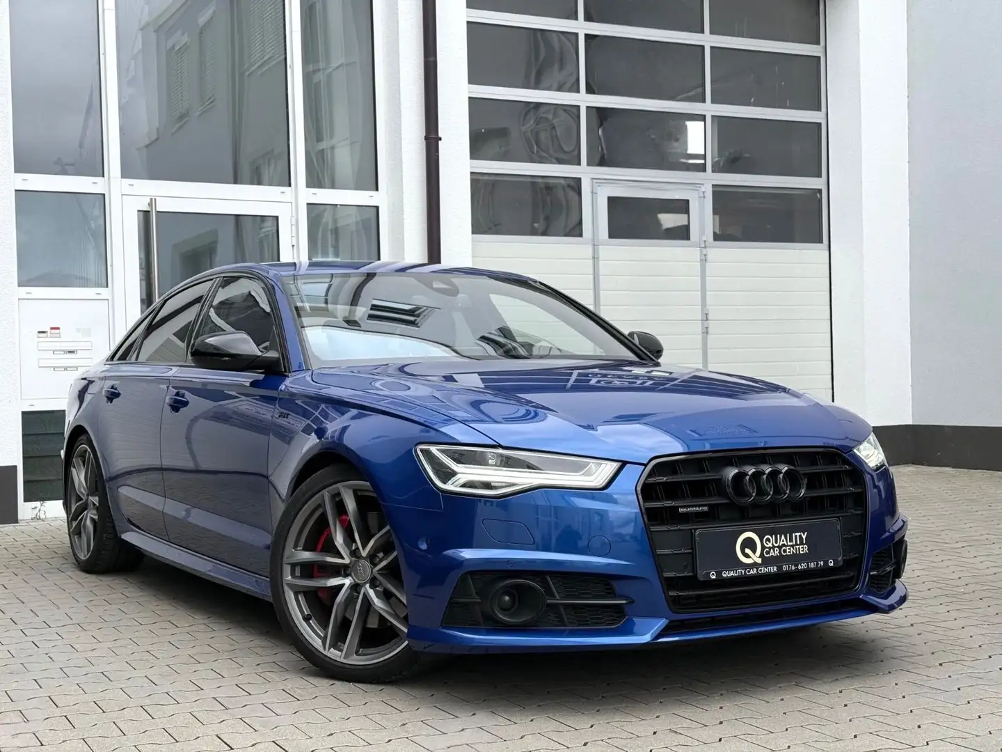Audi A6 Lim. 3.0 TDI quattro competition*MEMO*MATRIX* Bleu - 1